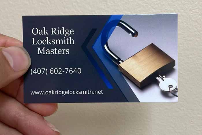 emergency Oak Ridge locksmith
